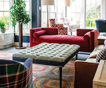 Part of the interior of the Bratenhal home.