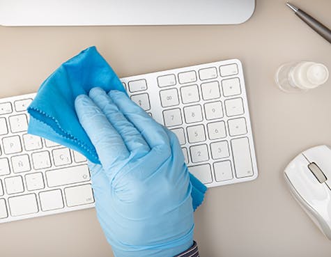 David Brill form Briliant Cleaning shares tips on how common devices can be safely sanitzed from germs and gunk. David Brill form Briliant Cleaning shares tips on how common devices can be safely sanitzed from germs and gunk.