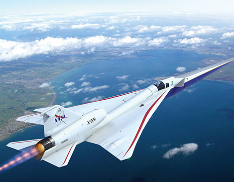 NASA s X 59 Is Working to Quiet the Sonic Boom Future of CLE