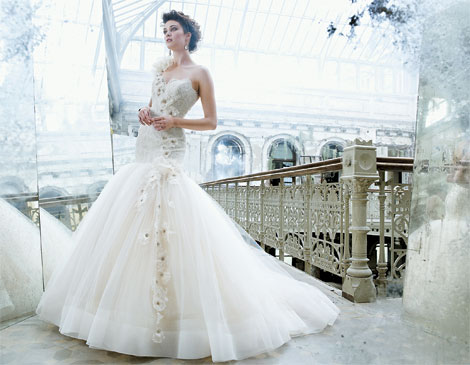 Wedding dresses with outlet a splash of color