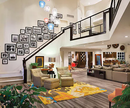 From an expanded foyer to a fun bar area, this 3,000-square-foot, '90s-built home is fit for entertaining.