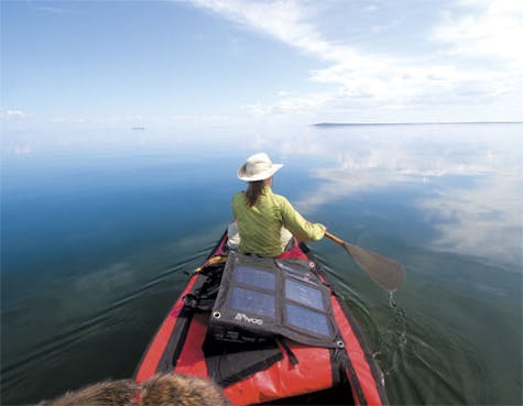 Solar Panel Canoe Solar Panel Canoe