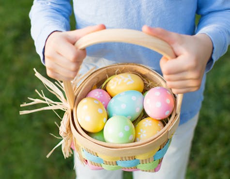 We go behind-the-scenes of the Easter display. We go behind-the-scenes of the Easter display.