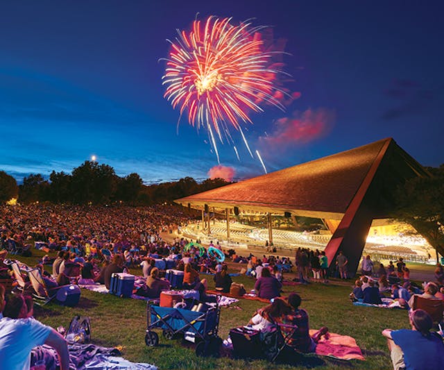 Rockin' In the USA' fireworks show at Progressive Field, July 2, 2022 