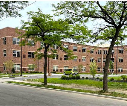 Collinwood Apartments in School / Ken Prendergast, NEOtrans / Cleveland Magazine